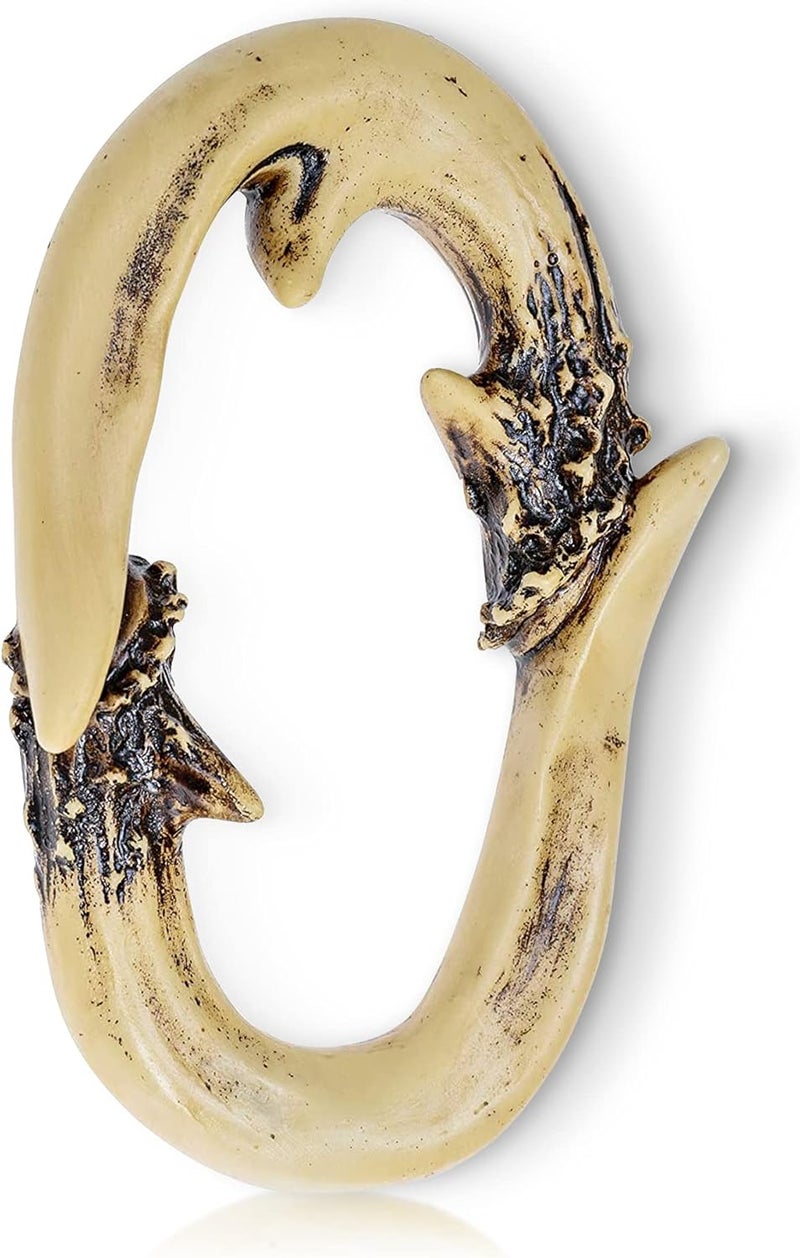 Pine Ridge Personalized Name Art 6" Antler Number 0" Home Decor - 3D Western Decorative Hanging Wall Letters, Numbers, and Symbols Decorations Deer Antler Monogram Hunting Sign Design - Image 1